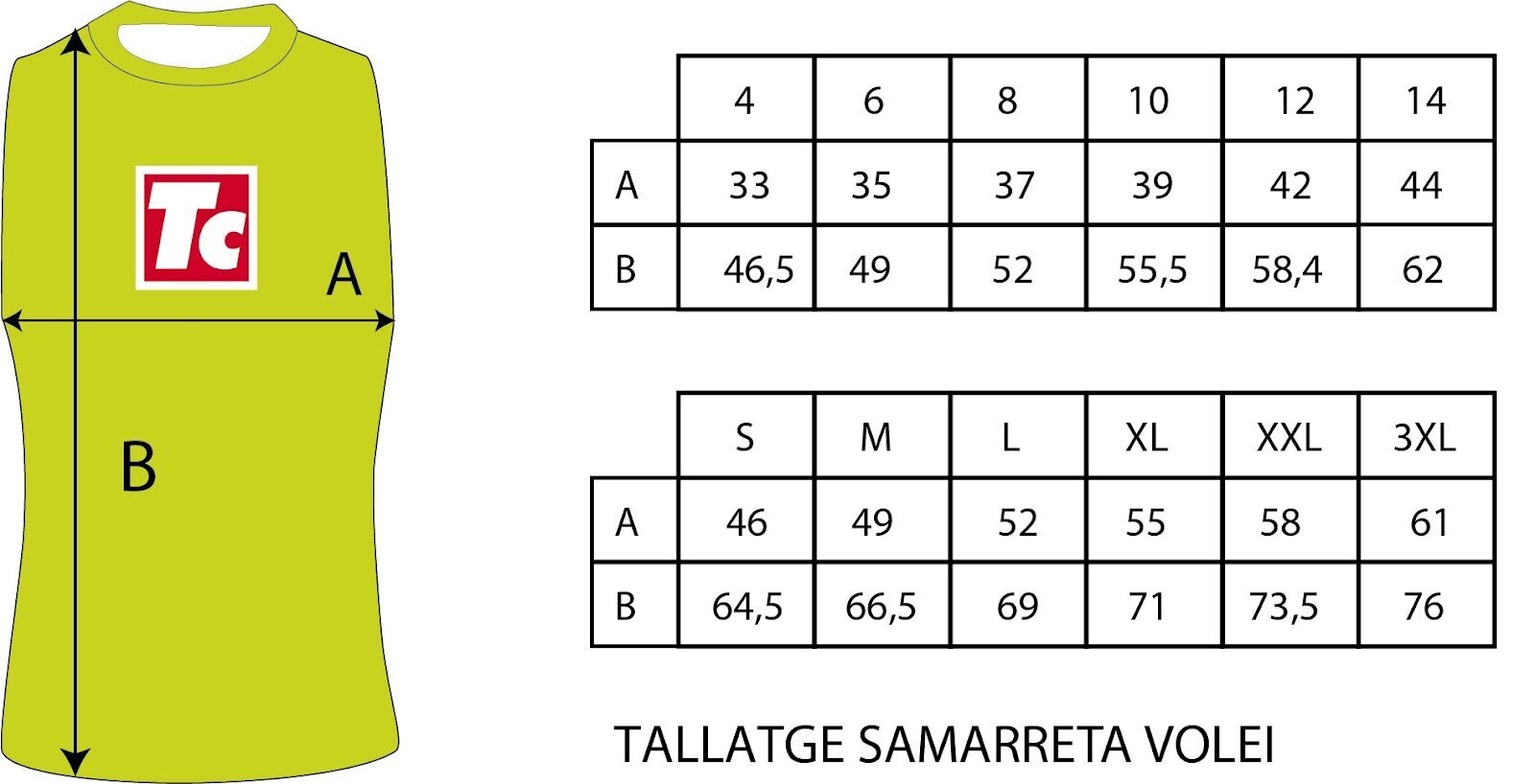 Samarreta Vòlei Lliure Sènior - Imatge 3