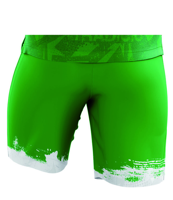 Pantaló Handbol Base TC Sublimat blanc i verd - Imatge 2