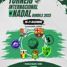 Dinar Torneig Internacional Nadal 25 (Cadet) Dissabte 20/12/25