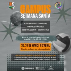 Campus Setmana Santa (30,31 Març i 1 Abril de 2026)