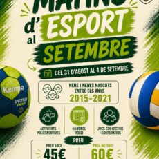 Matins d'Esport al Setembre. PERSONES SOCIES